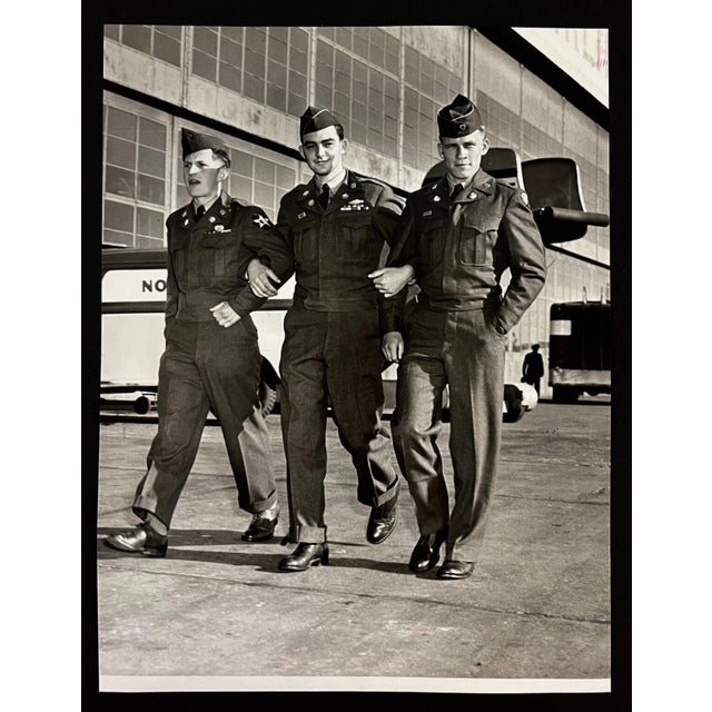 Figurative 1958 Korean War Soldiers Photograph For Sale - Image 3 of 3