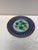 Majolica grape plate signed Villeroy Boch Circa 1890.