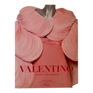 2008 1st Edition Valentino: Themes and Variations, by Pamela Golbin, Rizzoli For Sale