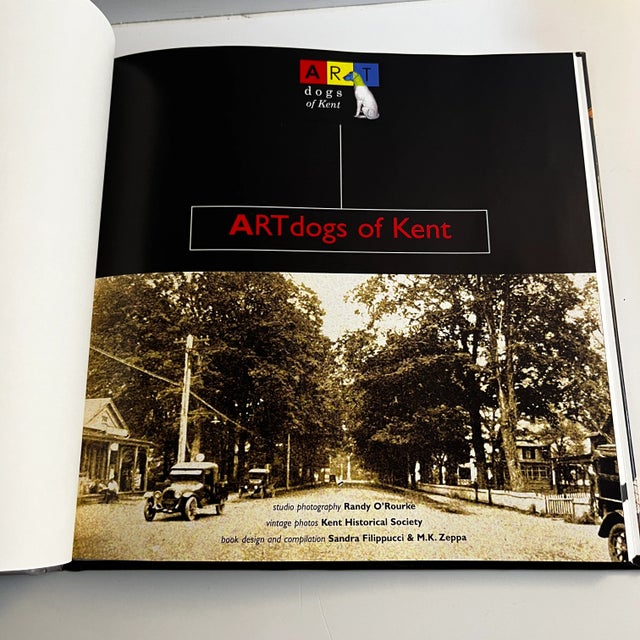 Beautiful hardcover book, ART Dogs of Kent (CT) book, 2004. First printing. 82pp. Fully illustrated in full color. Oscar...