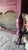 1930s Vintage Romantic Petite Hutch From the 1930s Custom Painted a Beautiful Dusty Pink For Sale - Image 5 of 11