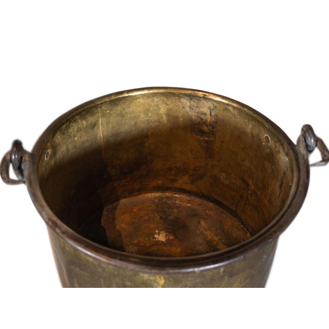 Antique Kitchen Pot Copper For Sale - Image 4 of 5