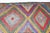 Violet Vintage Turkish Kilim Rug-5’2’x7’7" For Sale - Image 8 of 11