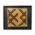 Modern Vintage Framed Tribal African Shoowa Grass Textile For Sale - Image 3 of 3