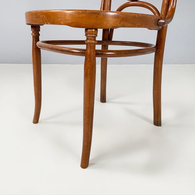 Italian Chair in Straw and Wood, 1950s For Sale - Image 17 of 18