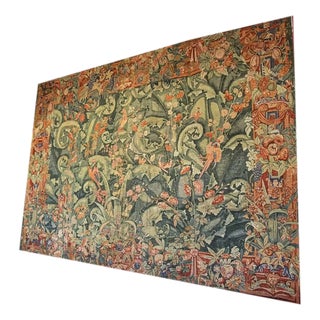 Late 20th Century Flemish Historical Tapestry For Sale