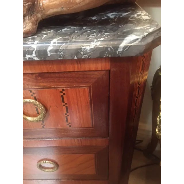 Wood 19th Century French Commode For Sale - Image 7 of 10