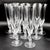 Mid-Century Modern Snow Doves Crystal Champagne Flutes by Igor Carl Fabergé, France, 1982, Set of 12 For Sale - Image 3 of 18