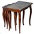 Early 20th Century Set of 3, Antique Italian Burl WoodNesting Tables For Sale - Image 5 of 14