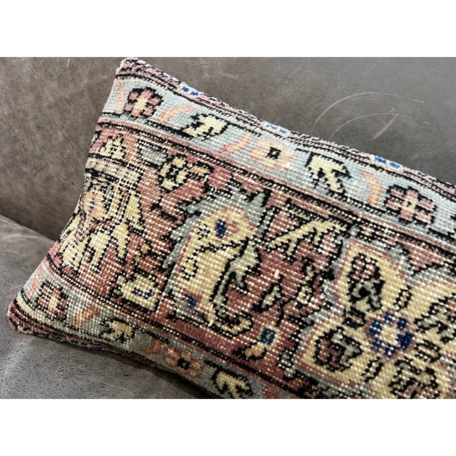 Vintage Faded Pillow, 1980s For Sale - Image 10 of 12