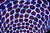 Murano Glass Vase with Floating Murrine Mosaic in Blue and Red, 1980s For Sale - Image 9 of 18