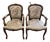 20 Century Chateau d'Ax Louis XV Tapestry Armchair For Sale