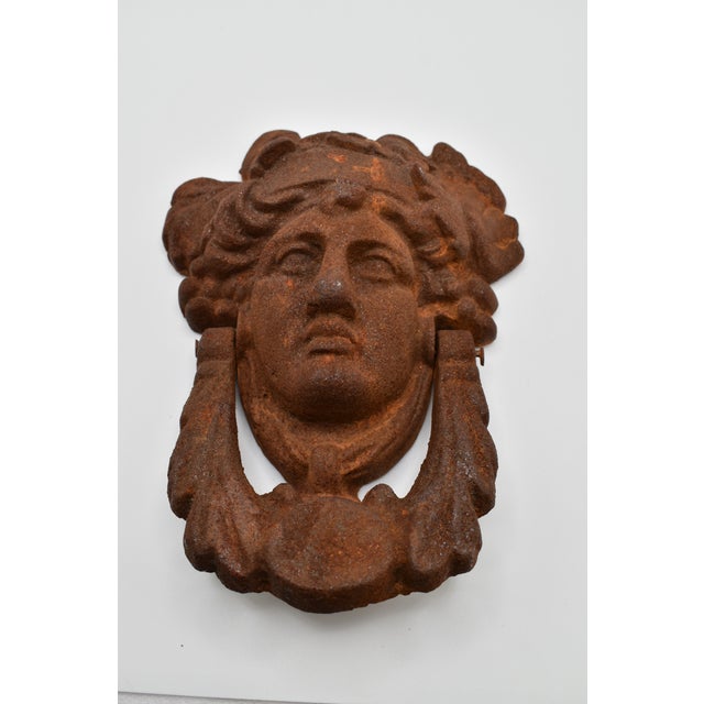 European Cast Iron Door Knocker 21st Century For Sale - Image 11 of 11
