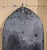 Black Early 20th Century French Silvered Pewter Virgin Mary Holy Water Stoup For Sale - Image 8 of 8