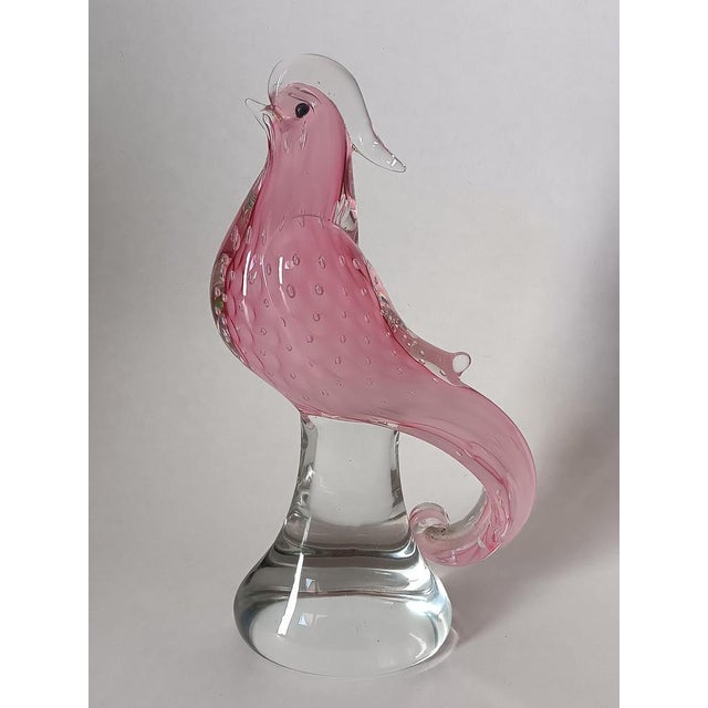 Murano Glass Bird Figure from Seguso, 1970s For Sale - Image 3 of 7