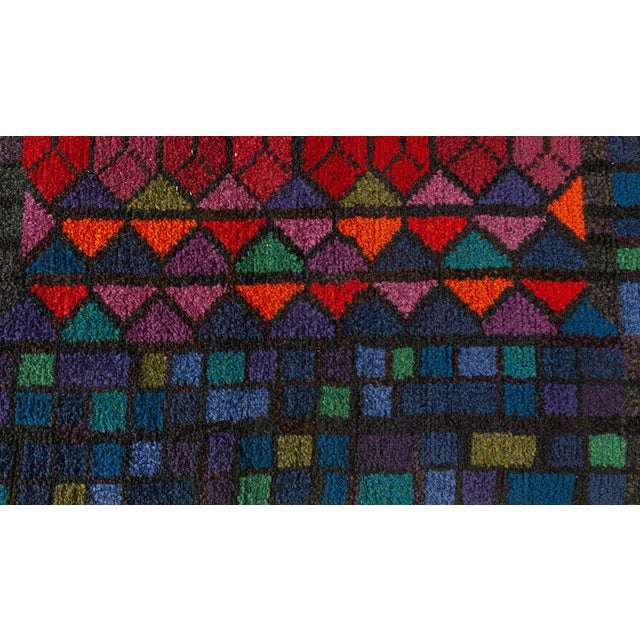 Textile Doris Leslie Blau Vintage Swedish Pile Rug by Kerstin Ekengren For Sale - Image 7 of 11