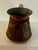Wood Vintage 1970s Armenian Copper Miniature Cezve / Coffee Pot With Cyrillic “Армения” Inscription For Sale - Image 7 of 12