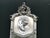 Mid20C Italian Rococo Silver Beech Floor Mirrors-Pair For Sale - Image 9 of 12