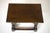 Late 19th-Century English Oak Joined Stool For Sale - Image 4 of 4