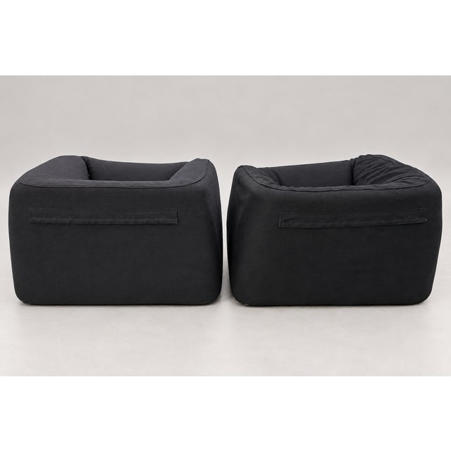 1970s Siviglia Armchairs by By Kazuhide Takahama for Cassina, 1970s, Set of 2 For Sale - Image 5 of 8