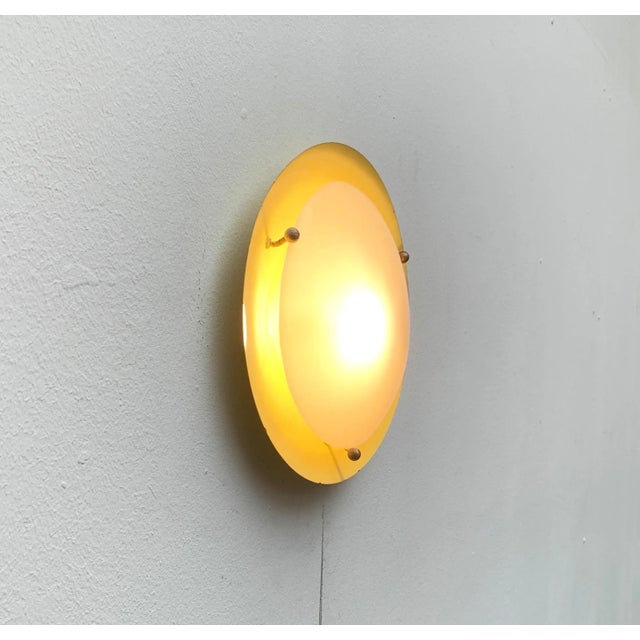 Mid-Century Minimalist Wall or Ceiling Lamp For Sale - Image 17 of 18