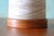 1960s Gordon and Jane Martz M85 Lamp for Marshall Studios Matte White Tan Incised Decoration For Sale - Image 10 of 14