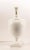 Italian White Ceramic Table Lamp, 1980s For Sale - Image 6 of 7
