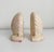 Hollywood Regency Late 20th Century Plaster Seashell Bookends- A Pair For Sale - Image 3 of 6