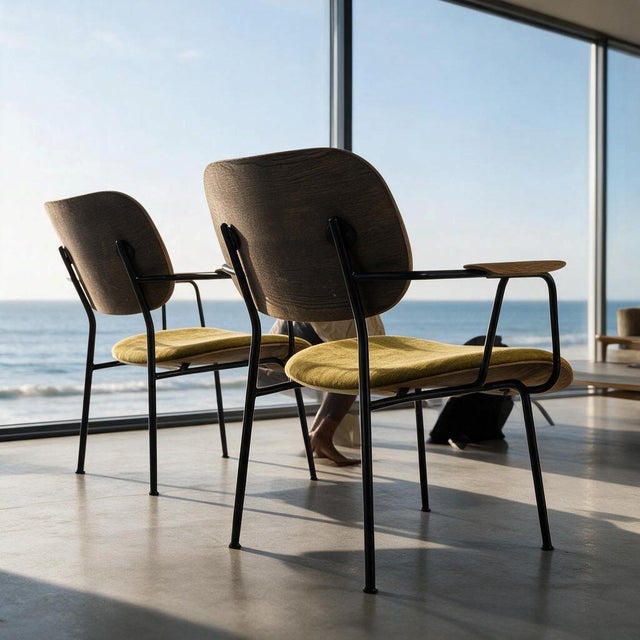 Co Lounge Chairs by Norm Architects for Audo Copenhagen For Sale In Palm Springs - Image 6 of 12
