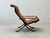 Brown Set of Flex Lounge Chair and Ottoman by Ingmar Relling for Westnofa, Norway, 1960s For Sale - Image 8 of 18