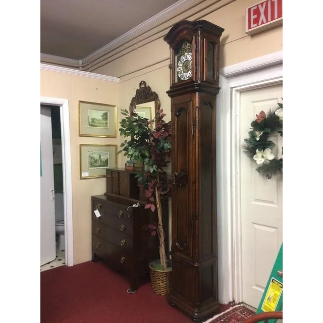 Mid 19th Century Antique French Clock, Tall Case Clock, Morbier Clock For Sale - Image 5 of 10