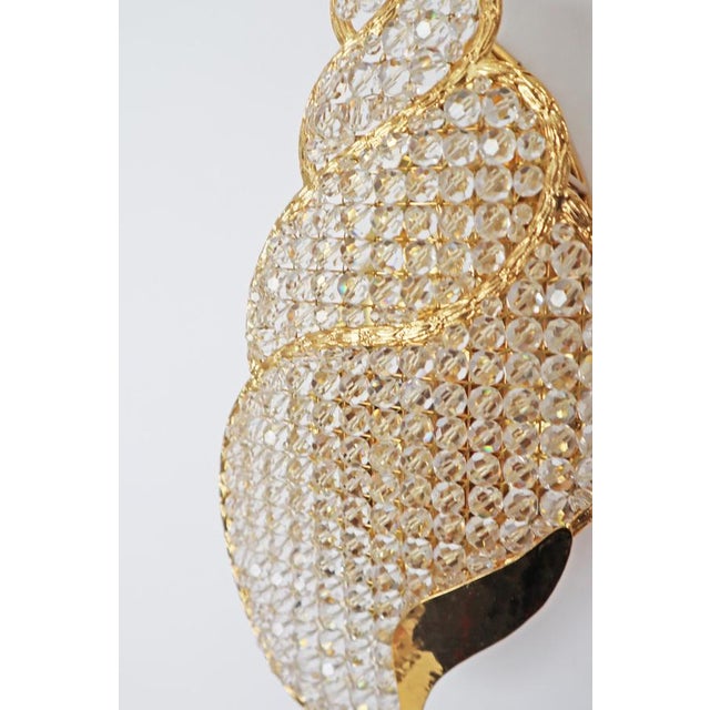 Golden Jewel Water Snail Wall Lights, 1960s, Set of 2 For Sale - Image 13 of 18