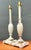 Hollywood Regency Vintage Carved Onyx Lamps - A Pair For Sale - Image 3 of 12