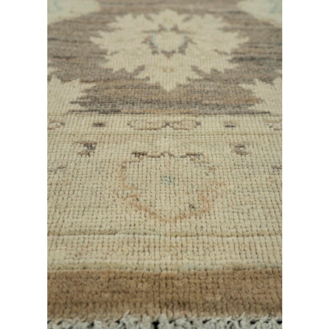 Turkish Oushak Square Rug 3'2" x 3' #21345 For Sale - Image 3 of 8