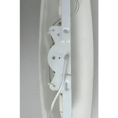 Glass Vintage Italian Inside Wall Lamp For Sale - Image 7 of 8