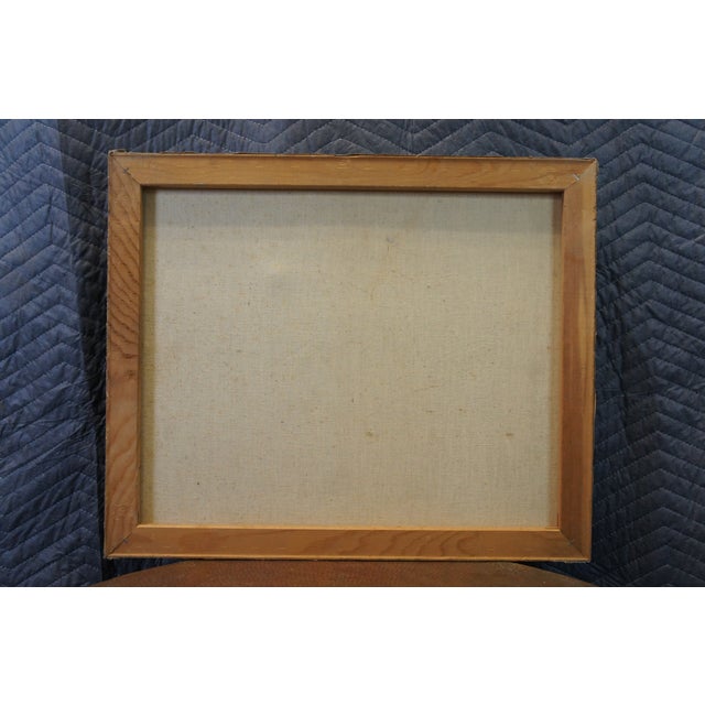 Mid 20th Century E Vitti Paris French Impressionist Paris Street Scene Cityscape Oil Painting For Sale - Image 10 of 10