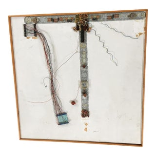 Abstract "Metal Lovers" Artography Wall Sculpture by Pasqual Bettio For Sale