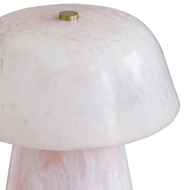 Pouty Pink Resin Table Lamp For Sale - Image 4 of 6