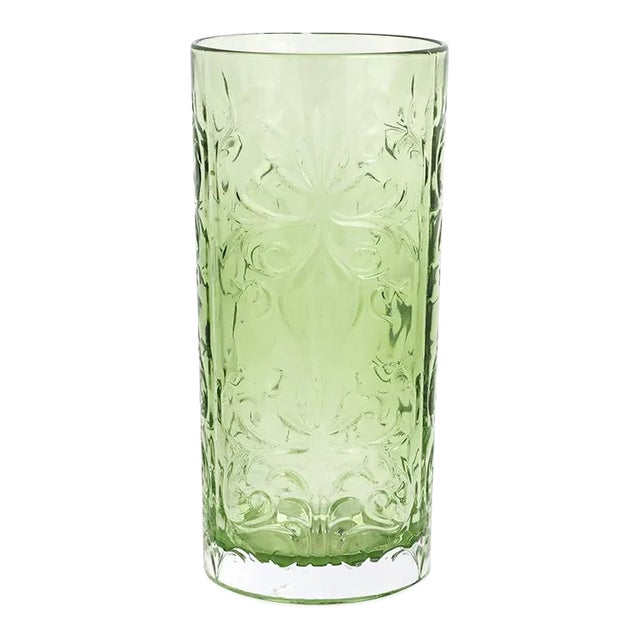 VIETRI Barocco Mint Green High Ball For Sale
