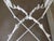 Vintage 1960s Painted Aluminum Side Table in the Style of Jean-Charles Moreux For Sale - Image 4 of 9