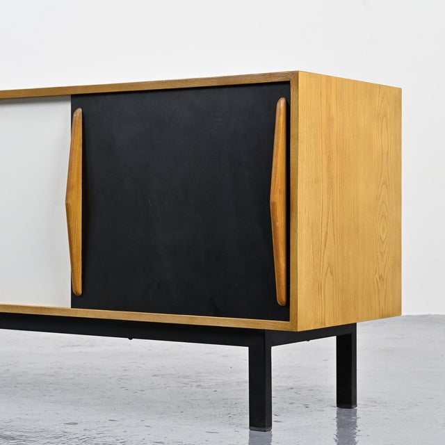 Ash Cansado Sideboard attributed to Charlotte Perriand for Steph Simon, 1960 For Sale - Image 11 of 18