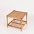 1970s Mid-Century Modern Italian Organic Coffee Table in Rattan and Wicker, 1970s For Sale - Image 5 of 13