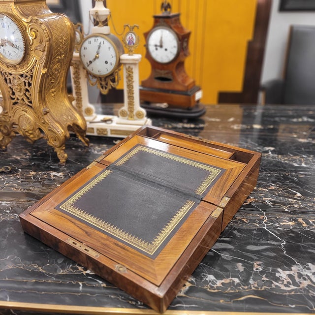 20th Century Ships Desk in Wood, England For Sale - Image 3 of 18