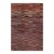 Abstract Rust/Blue High Low Wool Rug - 9'0'' X 11'10'' For Sale