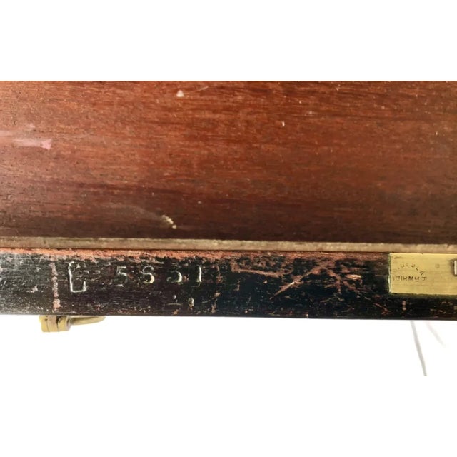 Early 19th C. English, Gillows of Lancaster, Calamander Partners Desk C.1830 For Sale - Image 10 of 12