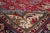 1940s Red Vintage Tabriz Hand-Knotted Wool Rug With Medallion Pattern For Sale - Image 5 of 10