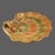 Late 20th Century Late 20th Century Coastal Ceramic Majolica Seashell Shaped Fish Serving Platter For Sale - Image 5 of 9