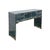 Add a touch of timeless, vintage-inspired charm to your home with this handcrafted distressed blue console table. Expertly...