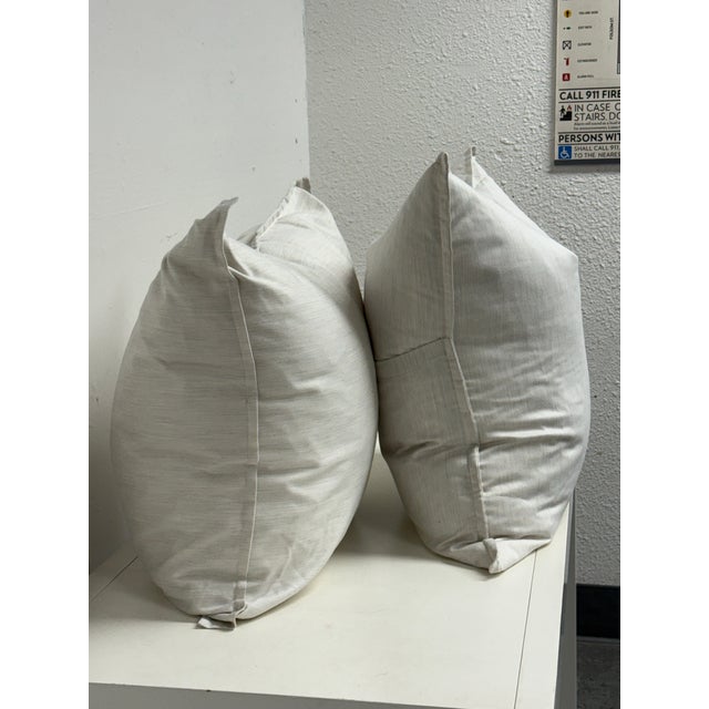 Eastern Accent Niche Accent Pillows, Pair For Sale - Image 4 of 12