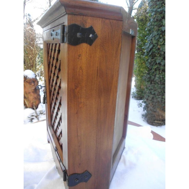 Wood Corner Cabinet in Wood, 1960s For Sale - Image 7 of 14